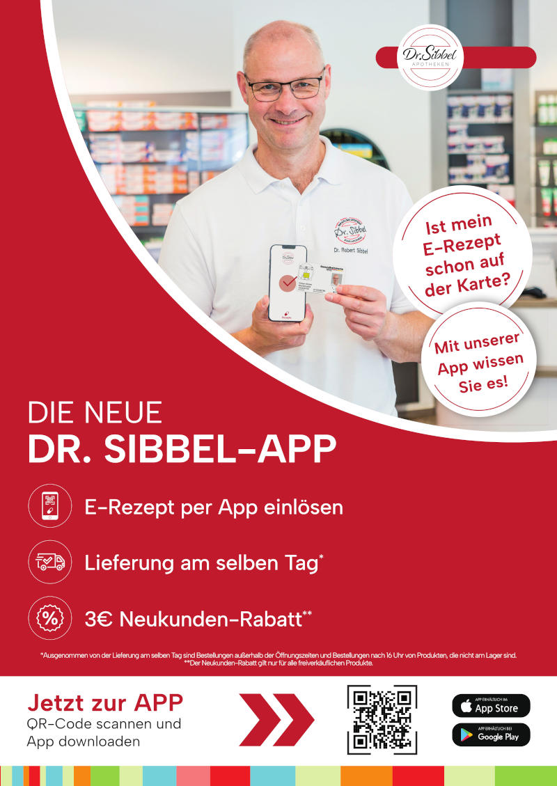 Apotheken Sibbel - Popup Dr. Sibbel App